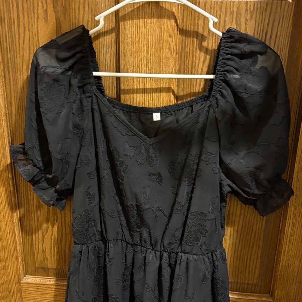 Amazon Black Midi Dress